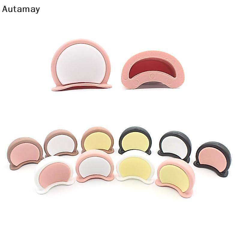 Autamay 2 ชิ้นหมวกกันน็อครถจักรยานยนต์สีสันสดใสหูหมีตกแต่ง Universal รถมอเตอร์ไซด์จักรยานตกแต่งรถจัดแต่งทรงผมหมวกกันน็อค Stiers อุปกรณ์เสริมใหม่
