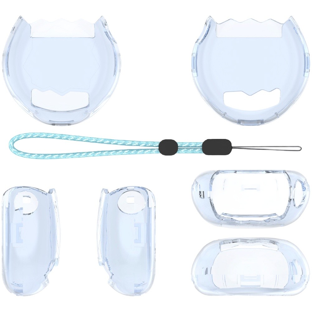 【EVER】For Tamagotchi Paradise Protective Case with Transparent Blue Pink Purple Colors