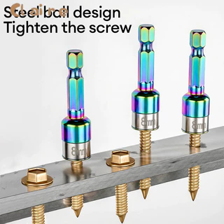 COD Universal 8 มม.Non-Magnetic Air ไขควงซ็อกเก็ตความแข็งสูงสี Hex Shank ชุดลูกบล็อกหัวแม่เหล็ก Claire