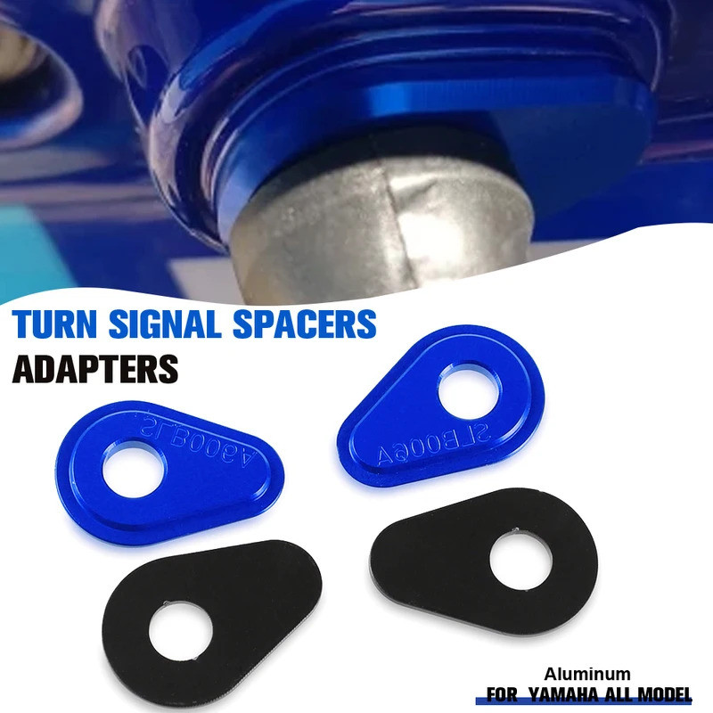 รถจักรยานยนต์ไฟเลี้ยวอะแดปเตอร์ Spacers สําหรับ YAMAHA FZ 09 FZ09 FZ-09