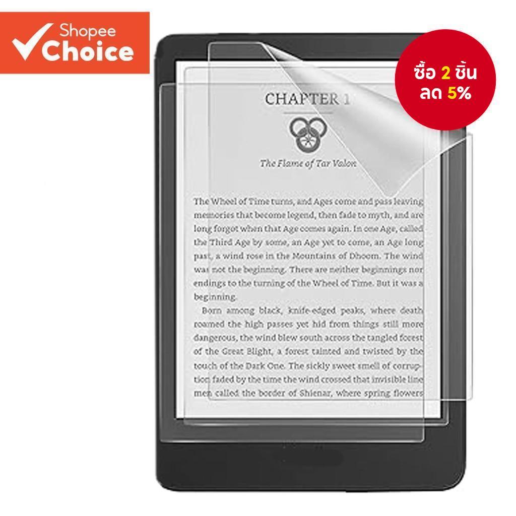 3 ชิ้น Matte Screen Protector 6 นิ้วป้องกันฟิล์มสําหรับ Kindle 10th 11th 2022 สัตว์เลี้ยง Eye สําหรับอ่าน