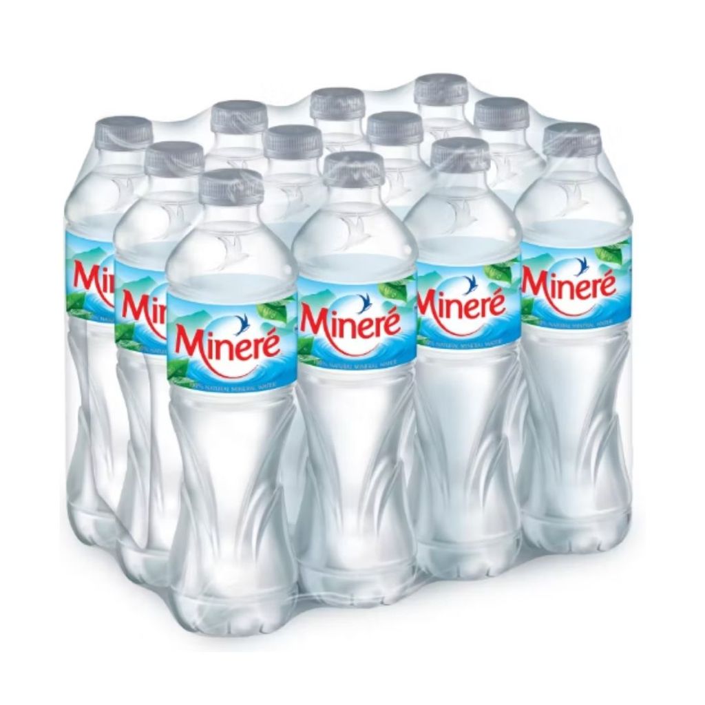 มิเนเร่ น้ำแร่ Minere Mineral Water 500ml. Pack12