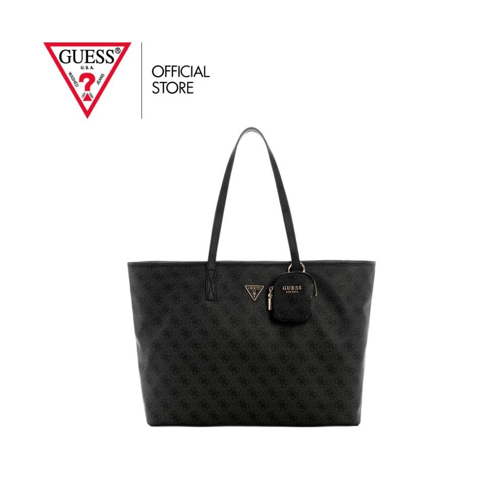 GUESS กระเป๋า รุ่น SL712424 POWER PLAY II LARGE TECH TOTE TOTE สีดำ