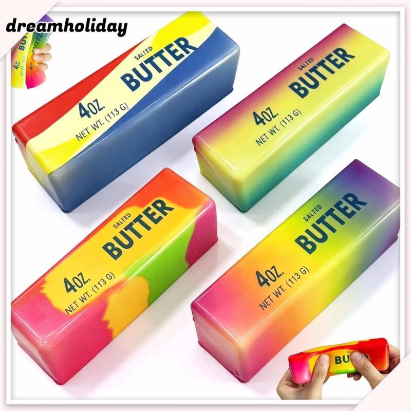 🧈Butter Cheese Squishy Stick Creative Squeeze ของเล่นผ่อนคลายเดสก์ท็อปตกแต่งของเล่นของขวัญ