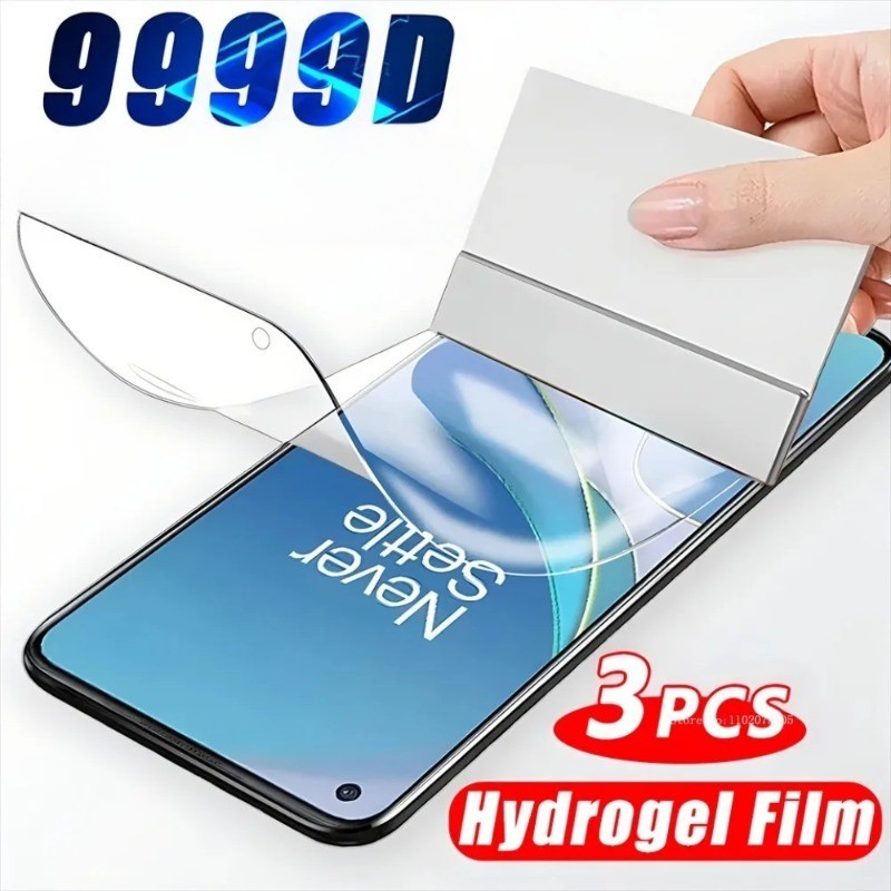 3 ชิ้นคลุมทั้งหมด Frosted Hydrogel ฟิล์มสําหรับ vivo T4 T4R T4x T5 T5x Lite Pro Ultra 4G 5G ระเบิด H