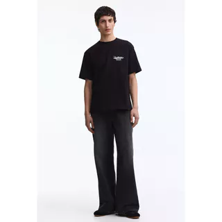 H&M(เอชแอนด์เอ็ม) เสื้อยืดพิมพ์ลายแบบหลวม ผู้ชาย 0967955_25