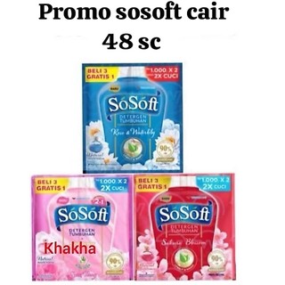 PROMO 48 SC SOSOFT DETERGEN CAIR / SOKLIN LIQUID