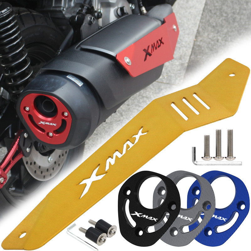 รถจักรยานยนต์ท่อไอเสียท่อโล่สําหรับ YAMAHA XMAX300 X MAX 300 XMAX250 XMAX 250 2025 Protector ความร้อ