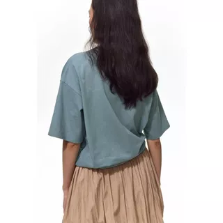 H&M(เอชแอนด์เอ็ม) เสื้อยืดพิมพ์ลายไซส์โอเวอร์ไซส์ ผู้หญิง 1341688_3
