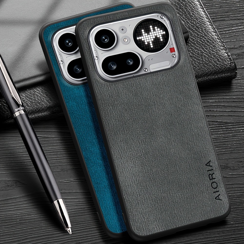 เคสโทรศัพท์: เคสสําหรับโทรศัพท์ไม่มีอะไร 4A Pro Design Simple,Lightweight,Wood Grain Cover for Nothi