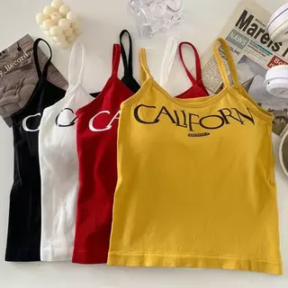YY132 เสื้อสายเดี่ยว สดใส เกาหลี สุดน่ารัก เหมาะกับสาวน่ารักใสๆ สุดฮิต พร้อมส่ง ราคาถูก