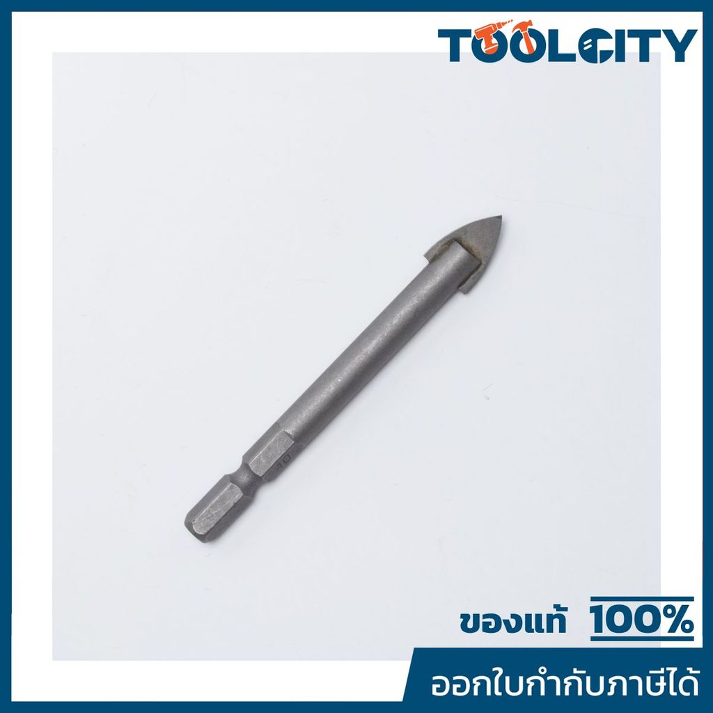 MAKITA มากีต้า MP008390 ดอกเจาะกระจก 10 X 80 MM ก้านHEX (D-31457 GLASS BIT - HEX Code D-31457