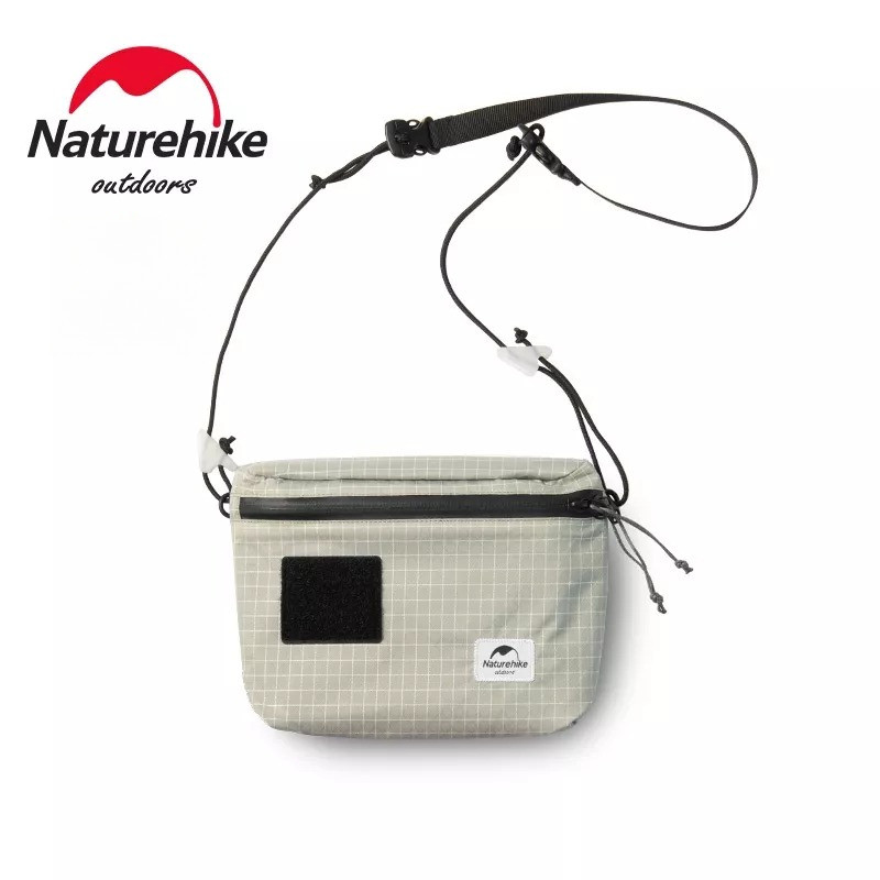 Naturehike กระเป๋าสะพายแบบพกพากระเป๋าสี่เหลี่ยมเล็กกระเป๋าสะพายโทรศัพท์มือถือ NH20BB204 3L