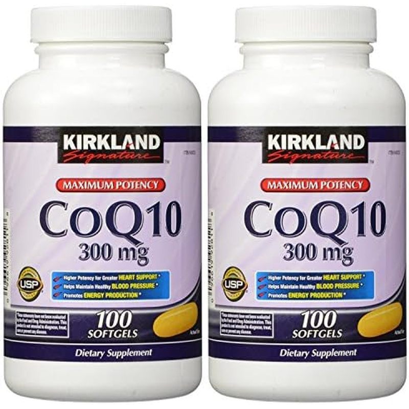 Kirkland Signature CoQ10 300มก. 100 ซอฟท์เจล