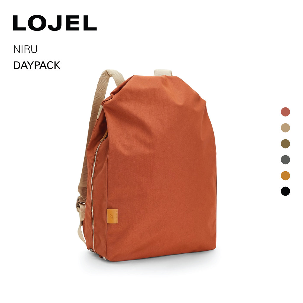 LOJEL NIRU - Daypack | Fuss-free flexibility กระเป๋าเป้ สะพายหลัง กระเป๋าสะพาย