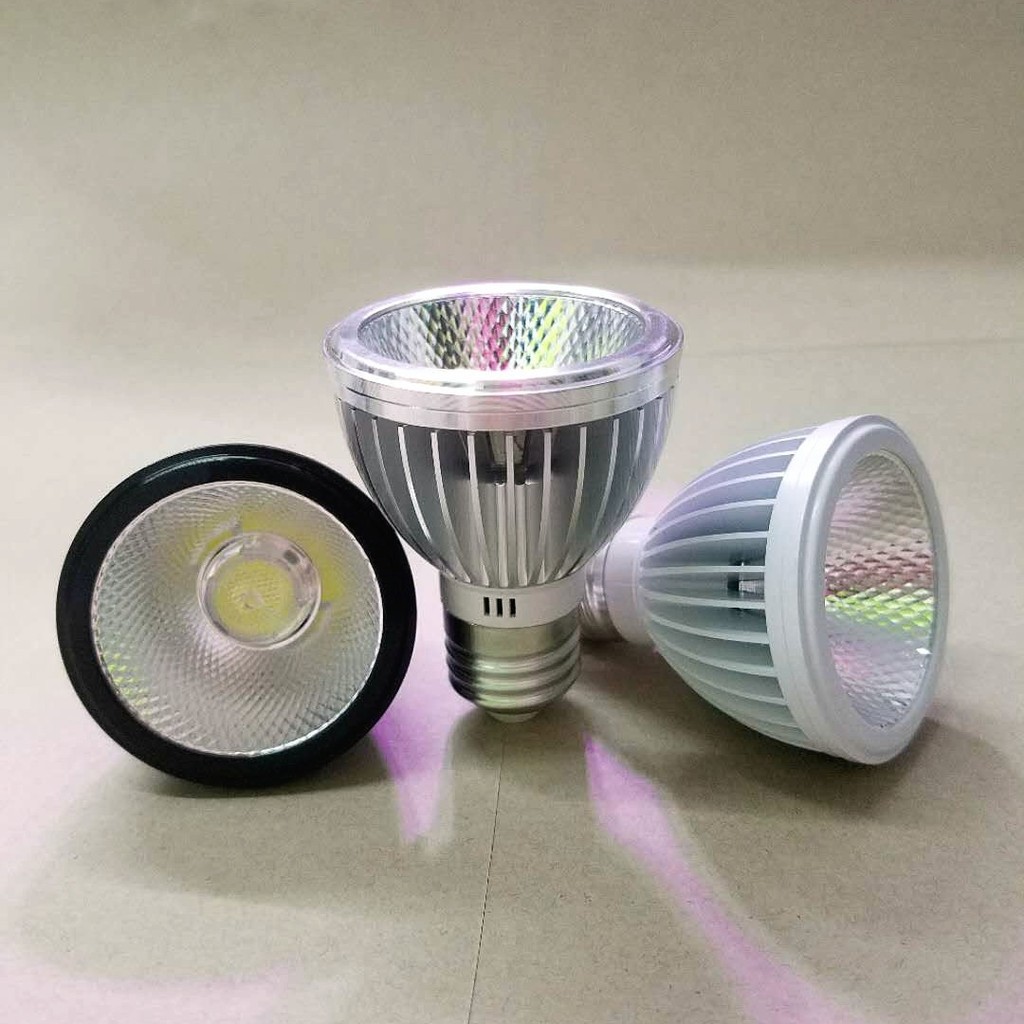 P20 COB 7W9W12W PAR20 โคมไฟถ้วย Spotlight พร้อม Light Guide คอลัมน์สะท้อนแสงถ้วยเลนส์ประเภท D66