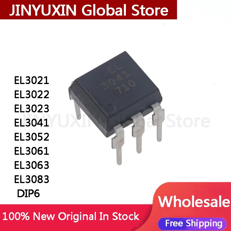 5 ชิ้น EL3021 EL3022 EL3023 EL3041 EL3052 EL3061 EL3063 EL3083 DIP6 ชิป IC