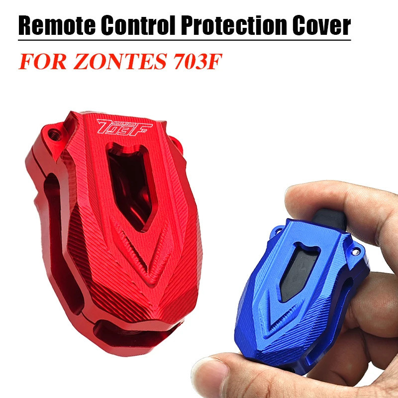 เกราะป้องกันกุญแจรถจักรยานยนต์สําหรับ Zontes 703F 703R 7003RR 703T ZT 703F R RR T รีโมทคอนโทรลฝาครอบ