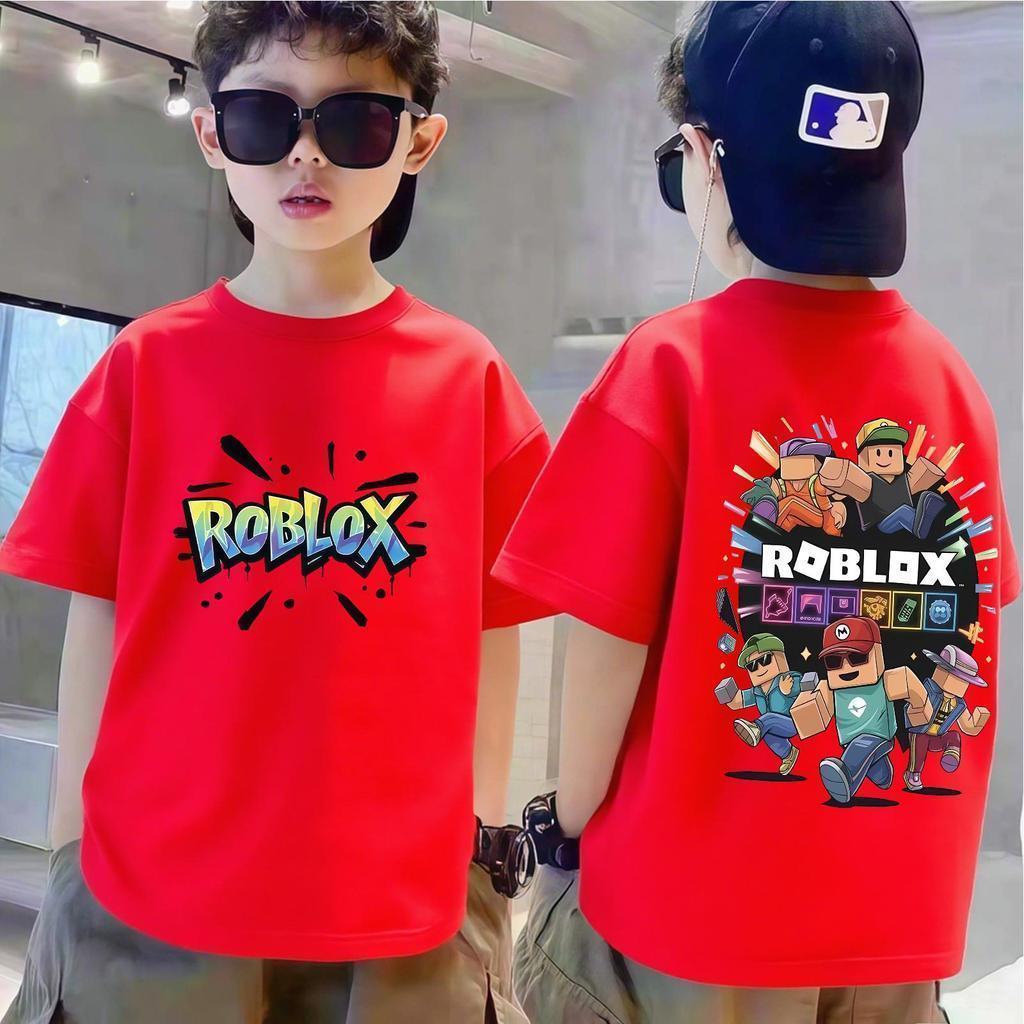 เสื้อยืดเด็ก/สไตล์อเมริกัน/เกาหลี/สตรีท/น่ารัก/คุณภาพดี/ผ้ รูปที่ 7
