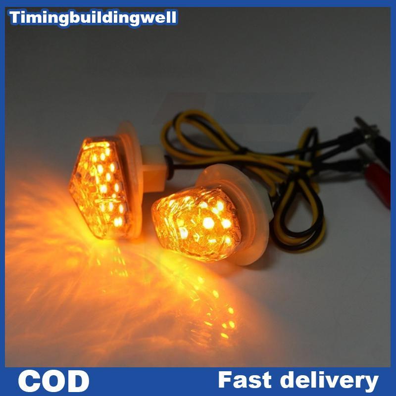 Twth ไฟเลี้ยว LED การมองเห็นสูงสําหรับ YZF R1 R6 R3 Enhancing Night ขี่ความปลอดภัย QDD