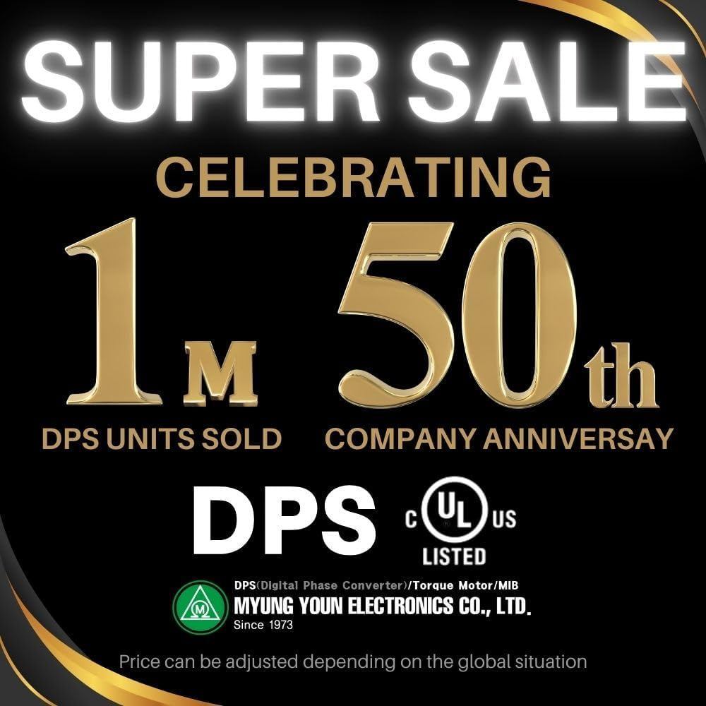 งานฝีมือชั้นดี DPS 2HP My-PS-2 ใช้สําหรับ 1HP(0.75kW) 3A Motor, Single to 3 Phase Converter, 1 DPS M