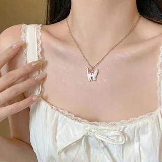 สร้อยคอผู้หญิง ทันสมัย สีเงิน สีทอง sexy น่ารัก หวาน สไตล์ญี่ปุ่น จัดส่งรวดเร็วจากประเทศไทย ฤดูร้อน ชายหาด