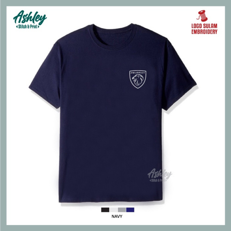 เสื้อยืดผู้ชายลูกเรือคอ Peugeot Design 5008 3008 SUV Allure RCZ Coupe THP Turbo แฟชั่นผู้ชาย