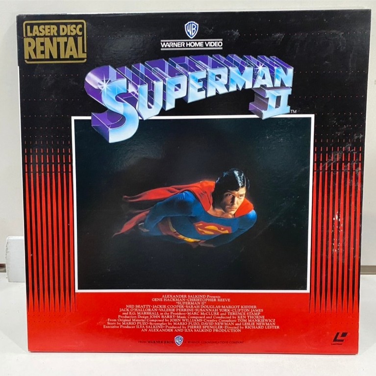 2 LD แอลดี แผ่นเลเซอร์ดิสก์ Superman II///Superman II (J18B129)