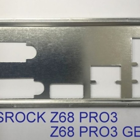 FE บล็อกหลัก ASROCK Z68 Pro3 (โล่เมนบอร์ด IO: 99)