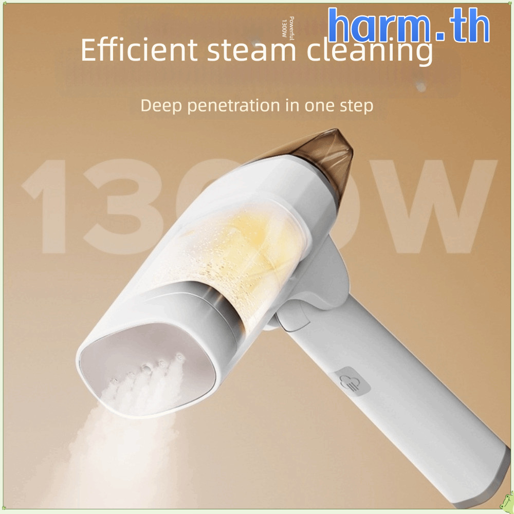 HARM เครื่องรีดผ้าแบบมือถือ|1300W Power Fast Heating เครื่องอัดรีดไอน้ําแบบพับได้, เตารีดเสื้อผ้าน้ําหนักเบา