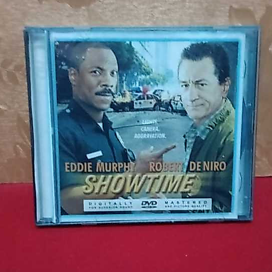 DVD 2002 action-comedy film Showtime starring Eddie Murphy และ Robert De Niro