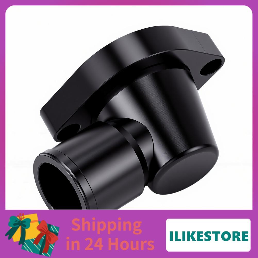 Ilikestore Ilikestore Luocute เทอร์โมสตัทแบบหมุนได้ 90 องศา 1.5 นิ้วสีดำ Billet อลูมิเนียมคอน้ำพร้อม