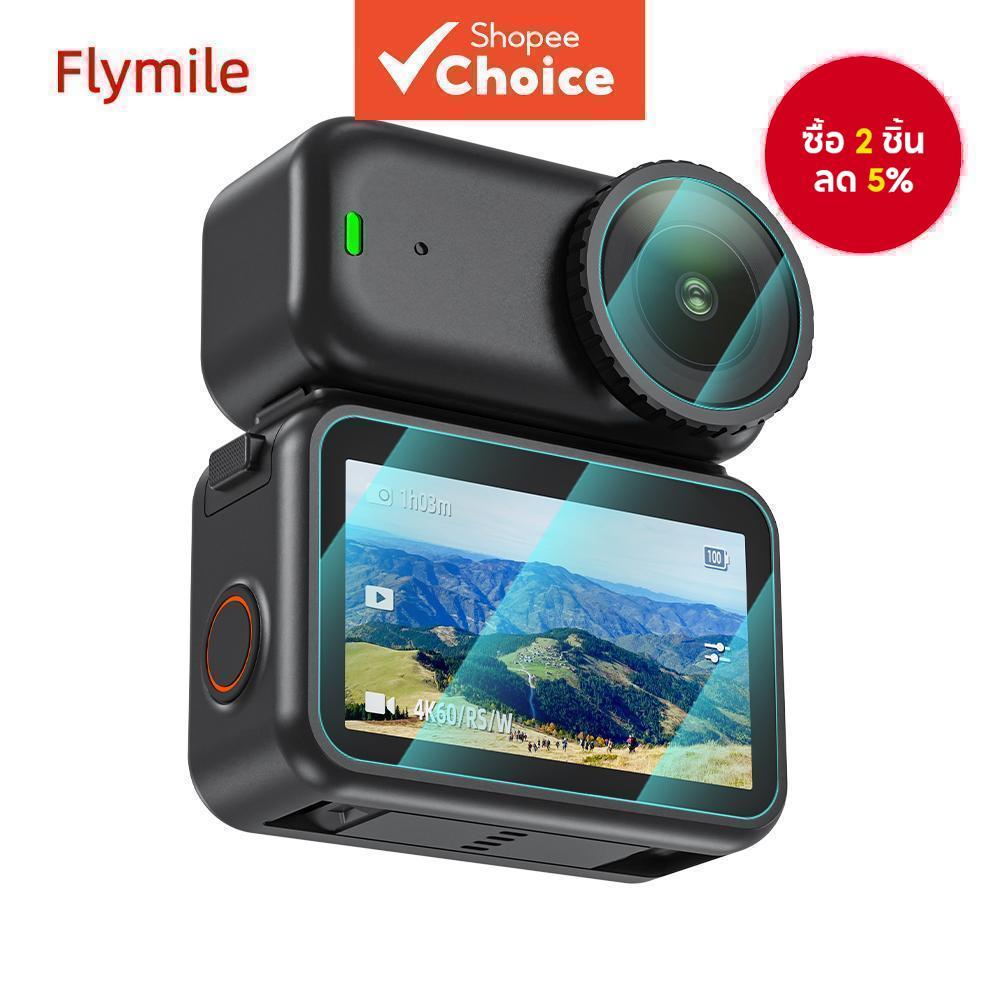 ฟิล์มกันรอย Flymile สําหรับกล้อง DJI OSMO NANO ฟิล์มกระจกนิรภัยป้องกันรอยขีดข่วน อุปกรณ์เสริม