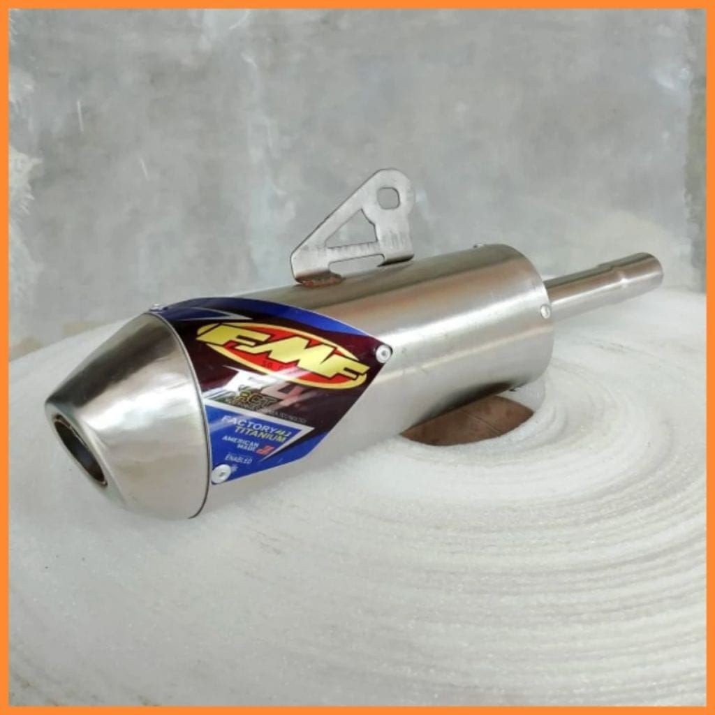 ท่อไอเสีย FMF F4 สําหรับ TS 125 KMX125 DT125 EXHAUST เท่านั้น