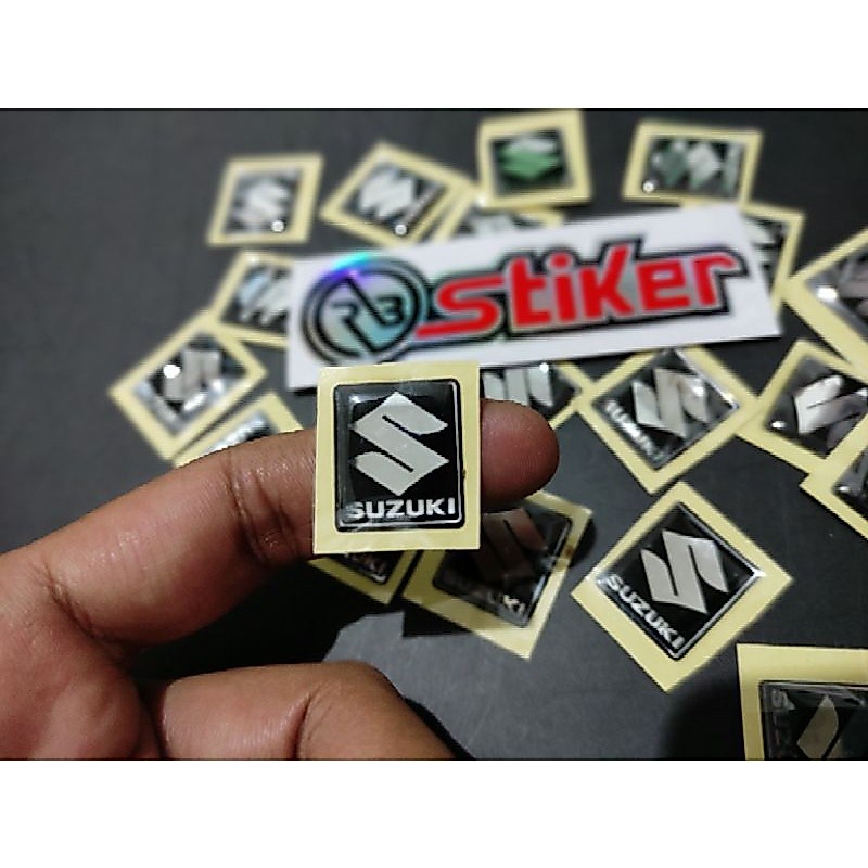 Suzuki Emblem สติ๊กเกอร์ Suzuki นูนยืดหยุ่น