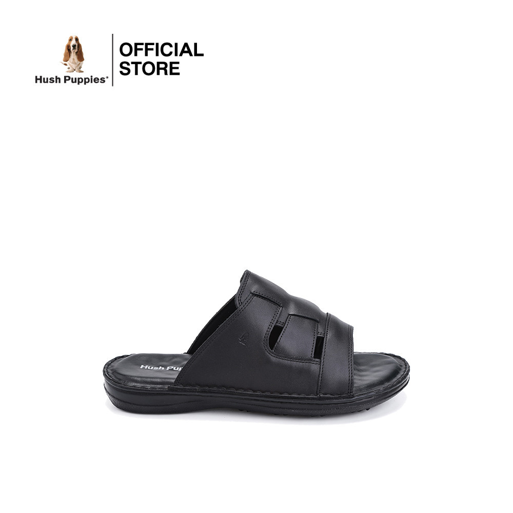 Hush Puppies รองเท้าผู้ชาย รุ่น HP 8HSFB4915A - สีดำ (รองเท้าแตะแบบสวม)