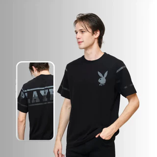 🔥BKK[จัดส่งในกรุงเทพฯ] PLAYBOY เสื้อยืด C ตะกร้า creator งาน forum เสื้อยืดสีดำ รุ่น ผ้าคอตตอน COTTON