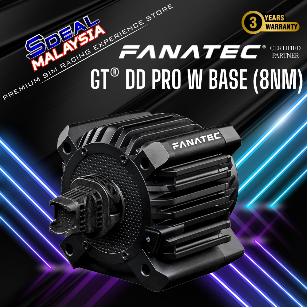 FANATEC GRAN TURISMO® DD PRO WHEEL BASE (8Nm)
