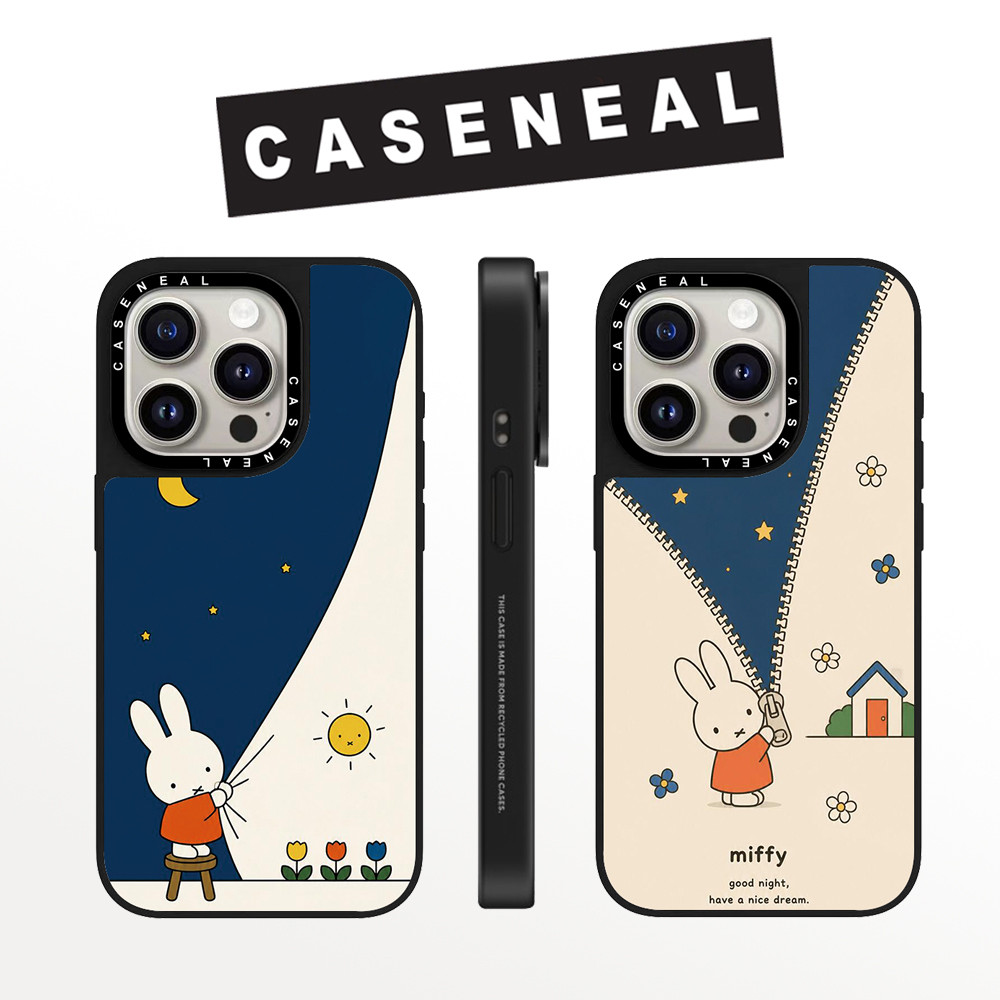 Drop proof CASENEALเคสโทรศัพท์สําหรับiPhone 17ProMax 17pro 17 air 16promax 16 15promax 15 14promax 13 13promax hard Caseน่ารักMiffy 12 12PromaxกรณีiPhone 14กรณีคุณภาพสูง