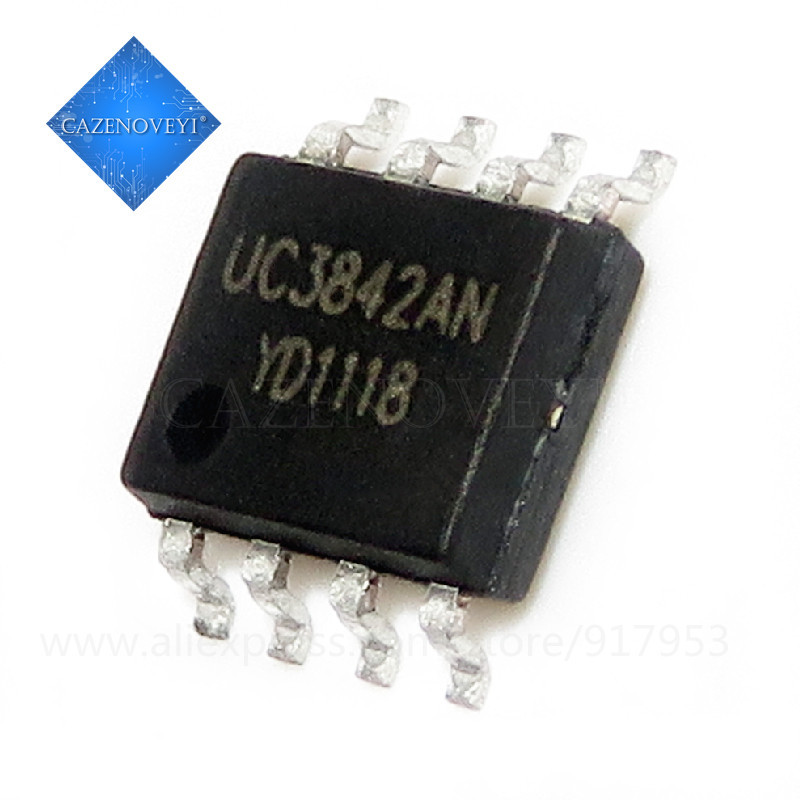 10 ชิ้น UC3842A UC3842 3842B UC3842B 3842 SOP-8 คุณภาพใหม่งานดีมาก 100% ของ