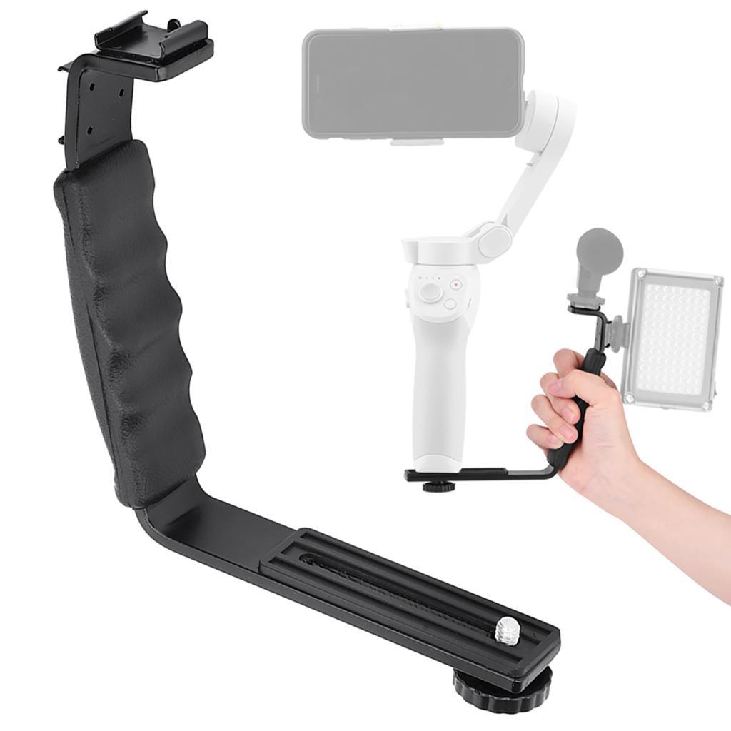 Wowowi L รูปมือถือ Stabilizer Bracket พร้อมอินเทอร์เฟซรองเท้าเย็นสําหรับ OM 4/Osmo Mobile 2 3 Fixing