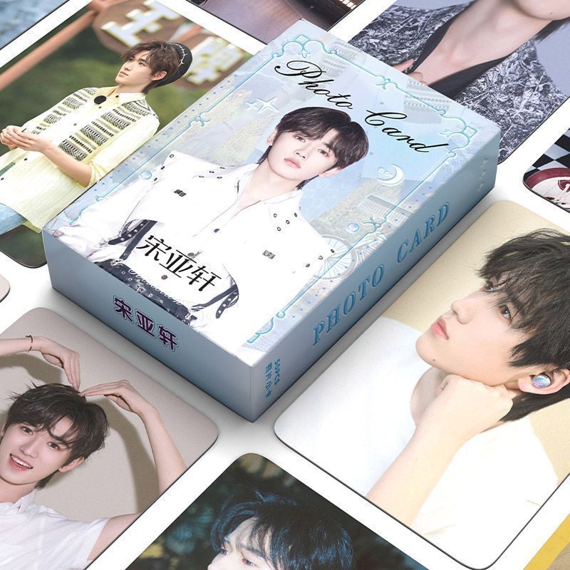 Song Yaxuan Laser การ์ดขนาดเล็ก 55 ชิ้น TNT Times Youth League สินค้า 10 ซม.พิมพ์ด้วยตนเองโพลารอยด์ก