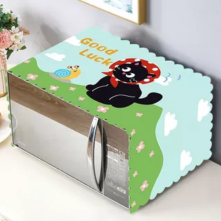 ผ้าคลุมไมโครเวฟ กันน้ำและกันฝุ่น ป้องกันน้ำมัน สไตล์การ์ตูนน่ารัก 35*100CM