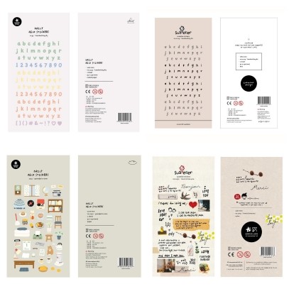 Idako [Korea Handbook Sticker] South Korea นําเข้าของแท้ราคาโปรโมชั่น Clearance Handbook Material Sticker ST1000