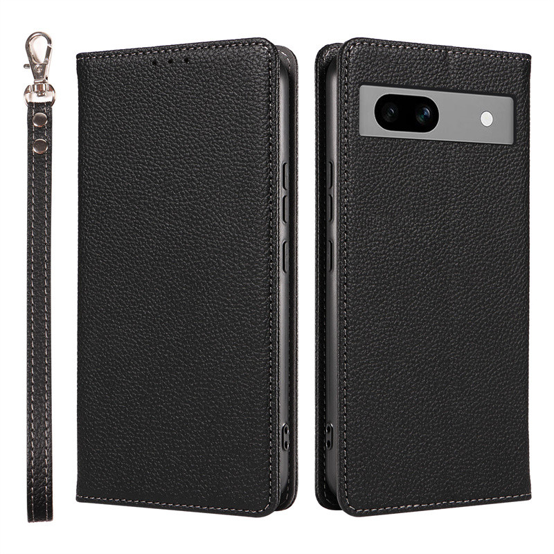 เหมาะสําหรับ Google Pixel 9 ProXL เคสโทรศัพท์ Flip Business Lanyard เคสหนังกันกระแทก Pixel8/9A ป้องก
