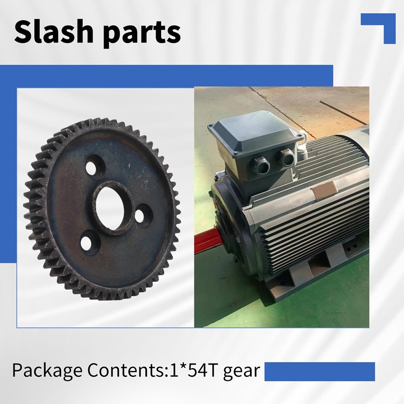 เหล็กแข็งโลหะ Spur Gear 54T 32P 3956 สําหรับ RC 1/10 Stampede VXL E- T-
