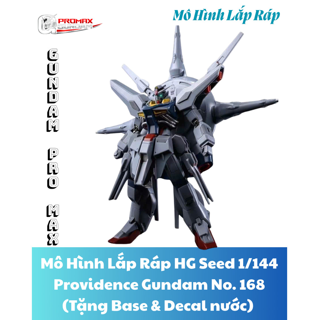 HG Seed 1/144 Providence Gundam No Assembly Model. 168 (ฟรีรูปลอกน้ํา) - กันดั้มโปรแม็กซ์
