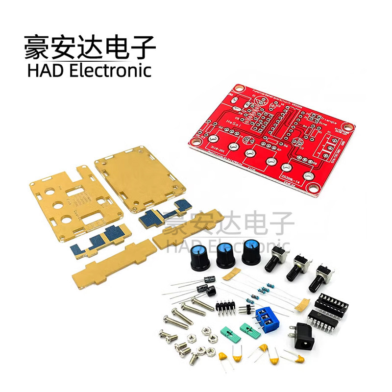 XR2206 เครื่องกําเนิดสัญญาณความแม่นยําสูง DIY อะไหล่พร้อมฟังก์ชั่นเชลล์เครื่องกําเนิดไฟฟ้าคลื่นไซน์