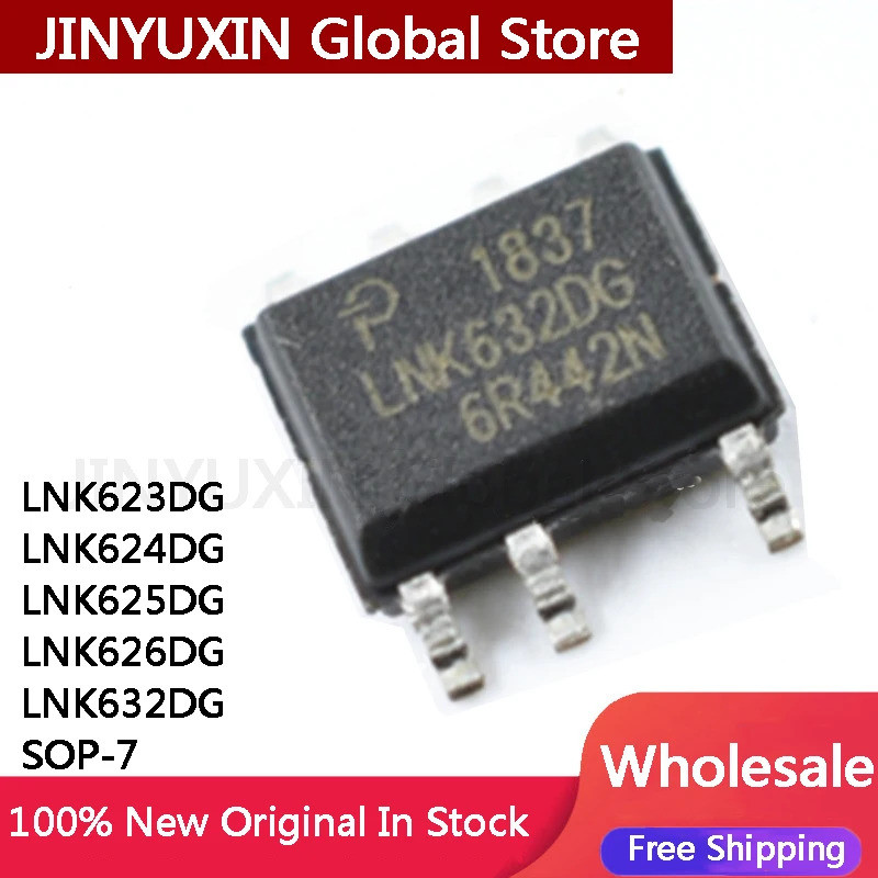 5 ชิ้น LNK623DG LNK623 623DG LNK624DG 624DG LNK625DG 625DG LNK626DG 626DG 623DG SOP-7 ชิป IC ในสต็อก