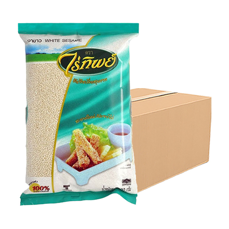 ไร่ทิพย์ งาขาว 500 ก. x 6 (RAITIP White Sesame 500 g x 6)